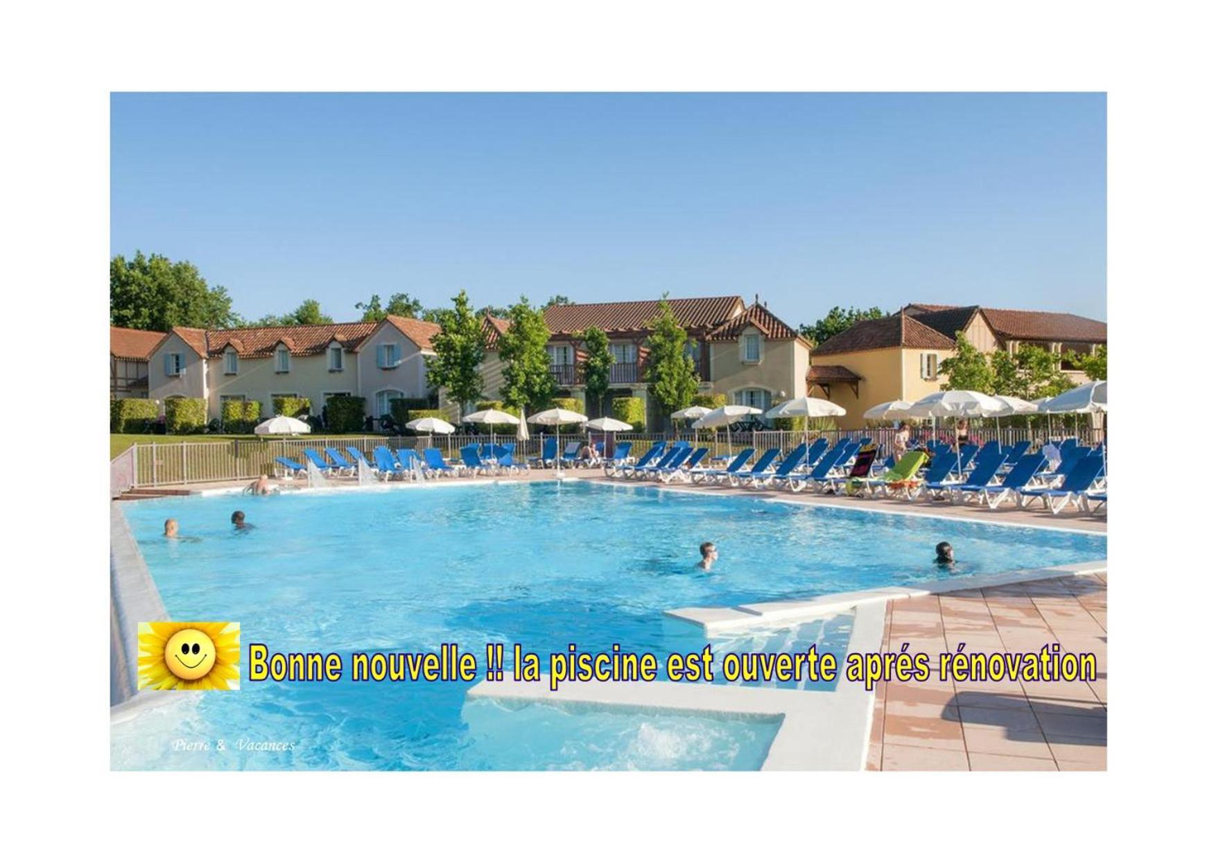 Charmant Appartement Avec Piscine. Monflanquin Ngoại thất bức ảnh